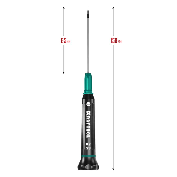 KRAFTOOL Precision SL3.0, отвертка для точных работ (25681-3.0)