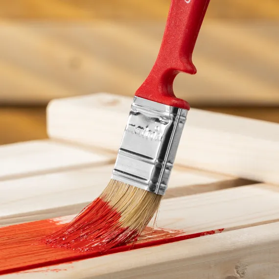 Кисть флейцевая "Эмали" Color Line 25 х 10 мм Matrix