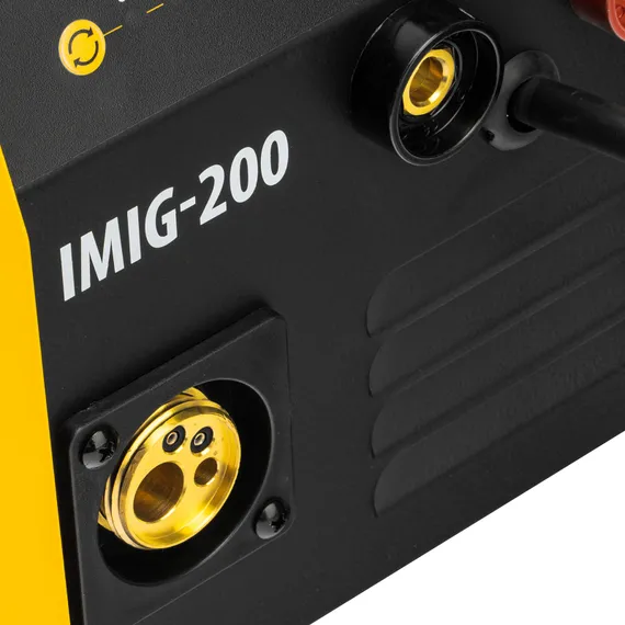 Аппарат инвертор. полуавтомат. cварки IMIG-200, 200 А, ПВ 60%, катушка 5 кг Denzel