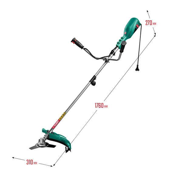 ЗУБР 1700 Вт, ш/с 42 см, сетевой триммер (КСВ-42-1700)