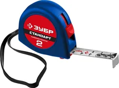 ЗУБР СТАНДАРТ 2 м х 16 мм, рулетка (34016-2)
