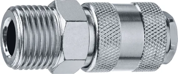 ЗУБР 1/2″M - рапид муфта, переходник, Профессионал (64911-1/2)