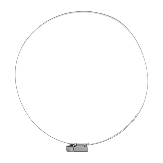 Хомуты нержавеющая сталь, Стандартное болтовое крепление 140-160 мм, 25 штук в упаковке, ширина 9 мм Сибртех