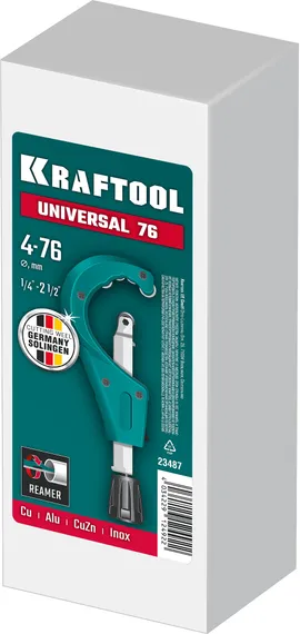 KRAFTOOL Universal-76, 6-76 мм, труборез для меди и алюминия (23487)