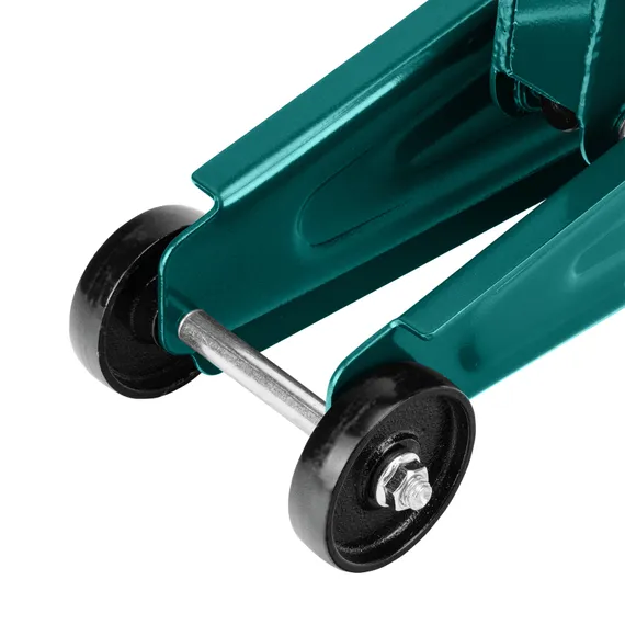 Домкрат гидравлический подкатной, 2 т, 135-320 мм, в пласт. кейсе Сибртех