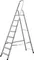 СИБИН 8 ступеней, 166 см, алюминиевая стремянка (38801-8)