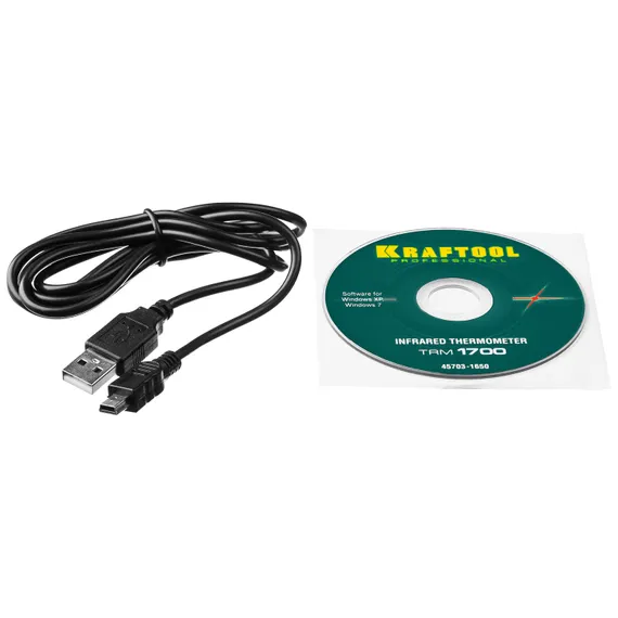 KRAFTOOL TRM-1700, -30° +1650°С, пирометр инфракрасный (45701-1650)