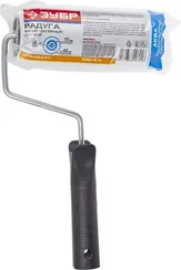 ЗУБР ПОРОЛОН, 44 х 150 мм, бюгель 6 мм, ворс 11 мм, для водорастворимых акриловых лаков и эмалей, малярный валик (03605-15)