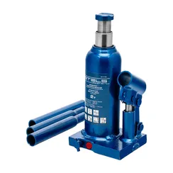 Домкрат гидравлический бутылочный телескопический, 2 т, H подъема 170-380 мм Stels