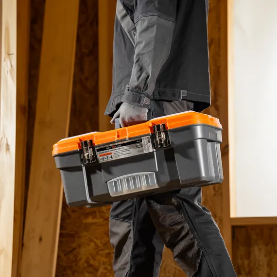 Ящик для инструмента с мет. замками 22", 560х285x235 мм Stels