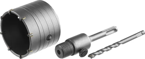 СИБИН 73 мм, SDS - Plus, 8Т, коронка по бетону с оснасткой (29216-73)