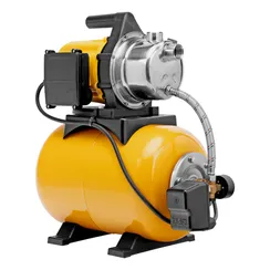 Насосная станция PS800X, 800 Вт, 3200 л/ч, ресивер 24 л, подъем 38 м, нержавейка Denzel