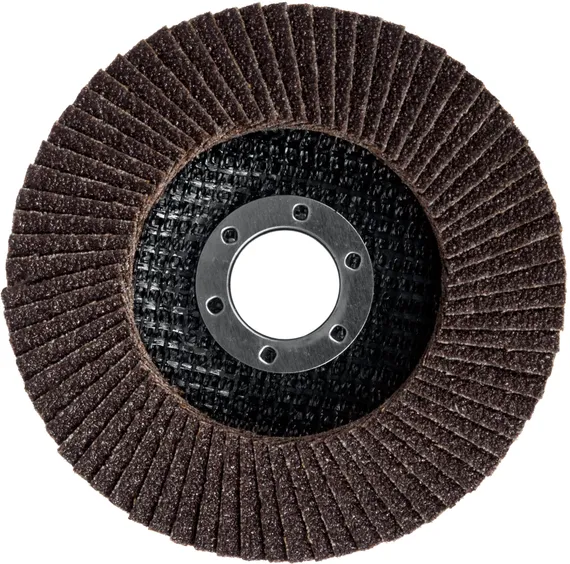 ЗУБР 125 х 22.2 мм, P40, КЛТ, Круг лепестковый торцевой (36591-125-40)