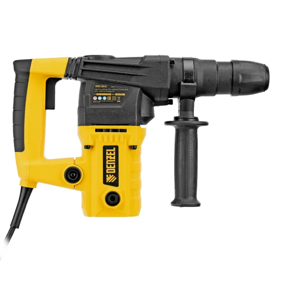 Перфоратор электрический RHVB-1100-26, SDS-plus, 1100 Вт, 4 Дж, 4 реж. Denzel