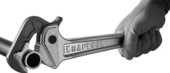 KRAFTOOL MASTERGRIP, 1.5″, 18 - 51 мм, 330 мм, быстрозажимной трубный ключ (27365-14)