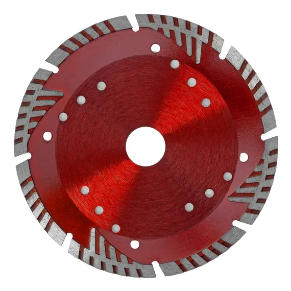 Диск алмазный, отрезной сегментный с защитными сект, 150 х 22.2 мм, сухая резка Matrix Professional