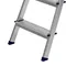 Стремянка, 3 ступени, алюминиевая, Сибртех