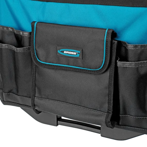 Сумка для инструмента, 460х240х340мм, выдвижная рукоятка, колеса Gross