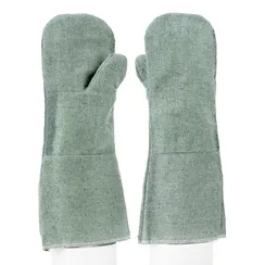 Краги сварщика брезентовые огнеупорные, 2 размер Сибртех