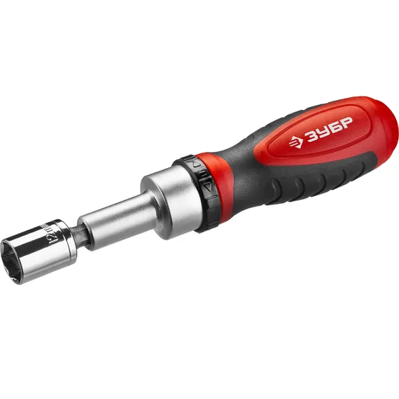 ЗУБР Компакт-38 38 предм., Реверсивная отвертка с насадками (25165-H38)