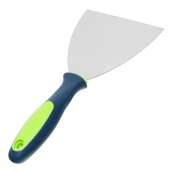 Шпательная лопатка из нержавеющей стали, 120 мм, двухкомпонентная ручка Сибртех