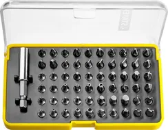 STAYER 61 шт, набор бит с магнитным адаптером (26084-H61)