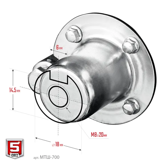 Мотоблок ЗУБР 13 л.с. ВОМ (МТШ-700)