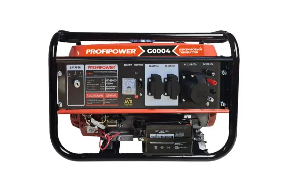 Бензиновый генератор Profipower БГ-5500Э G0004