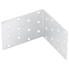 Крепежный уголок равносторонний 2 мм, KUR 40 x 40 x 80 мм Сибртех