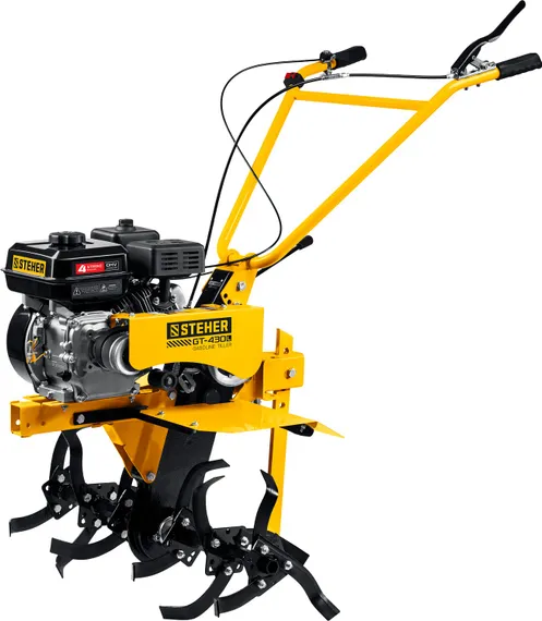 Мотоблок STEHER без колес, 7 л.с. понижающая передача (GT-430 L)