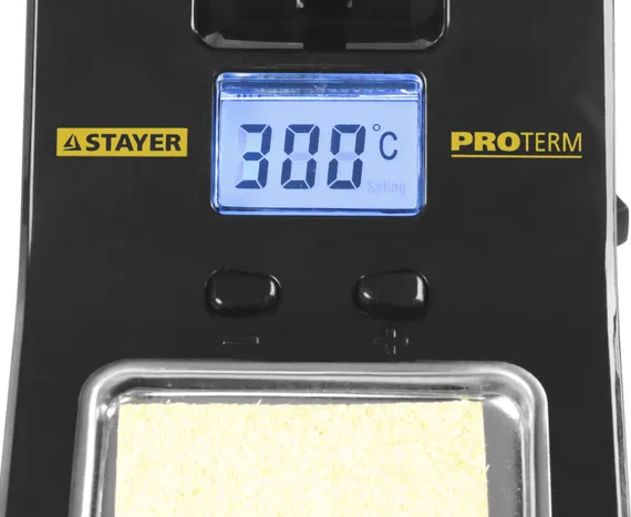 STAYER SP-50, 48 Вт, 160 - 520°C, цифровая паяльная станция, Professional (55370)