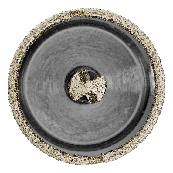 Сверло алмазное по керамограниту, 28 х 67 мм, трехгранный хвостовик Matrix