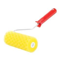 Валик "Структурный" поролоновый с ручкой, "горошек", 180 мм, D 80 мм, D ручки 6 мм MTX