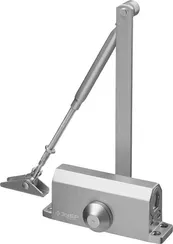 ЗУБР до 40 кг, цвет серебро, дверной доводчик, Профессионал (37910-50)