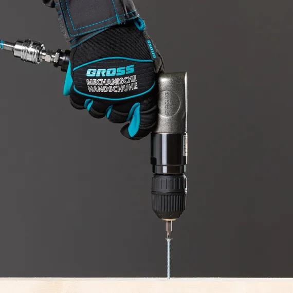 Дрель пневматическая G302, 3/8, 1800 об/мин, патрон 10 мм Gross