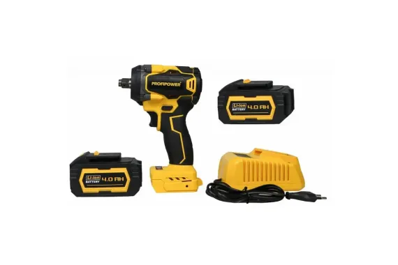 Аккумуляторный бесщеточный ударный гайковерт ProfiPower DTD-18V E0223