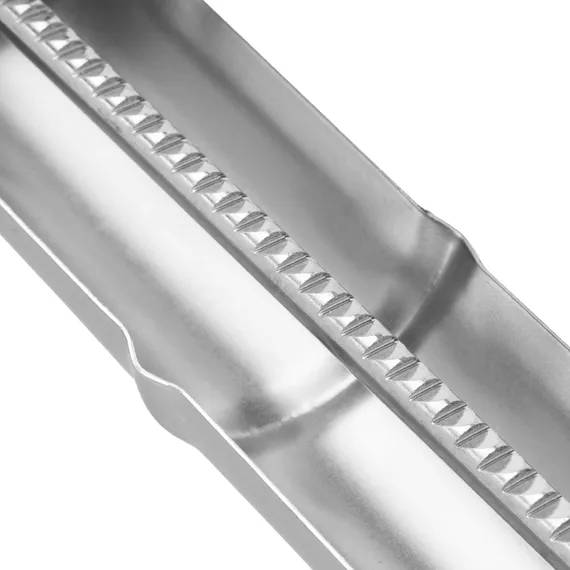 Пистолет для герметика, 310 мл, "полуоткрытый", хромированный, зубчатый шток 7 мм Matrix