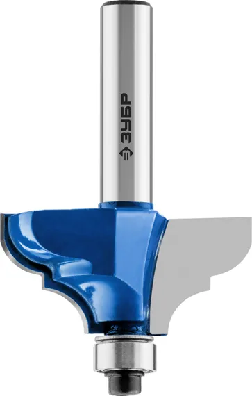 ЗУБР 28.6 x 12 мм, радиус 4 мм, фреза кромочная калевочная №2, Профессионал (28704-28.6)