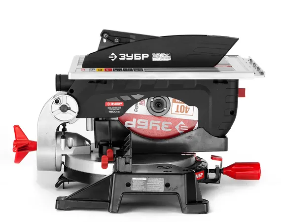 Пила торцовочная комбинированная ЗУБР ЗПТК-255-1800 d 250 х 30 мм 1800 Вт