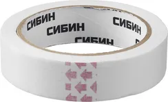 СИБИН 25 мм х 25 м, креповая, малярная лента (12111-25)