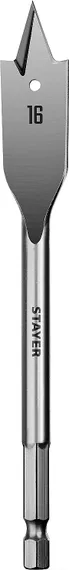 STAYER Flat, 16 x 152 мм, перовое, cверло по дереву (2950-16)