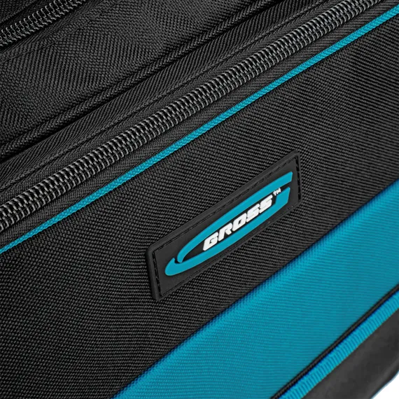 Сумка для инструмента Meister, 31 карман, отсек для ноутБука, наплечный ремень, 400 х 170 х 300 мм Gross