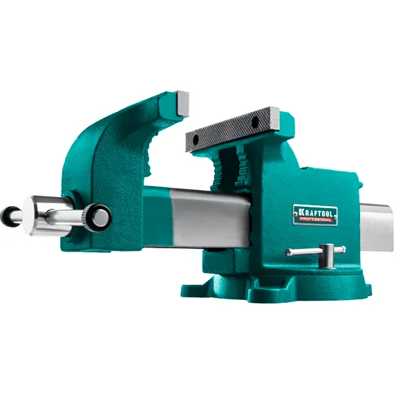 KRAFTOOL STEEL, 250 мм, стальные слесарные тиски (32701-250)
