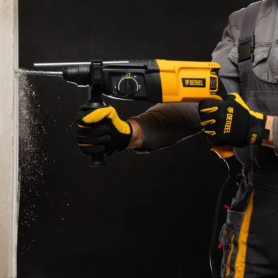Перфоратор электрический RHH-800-26, SDS-plus, 800 Вт, 3 Дж, 3 плюс 1 реж. Denzel