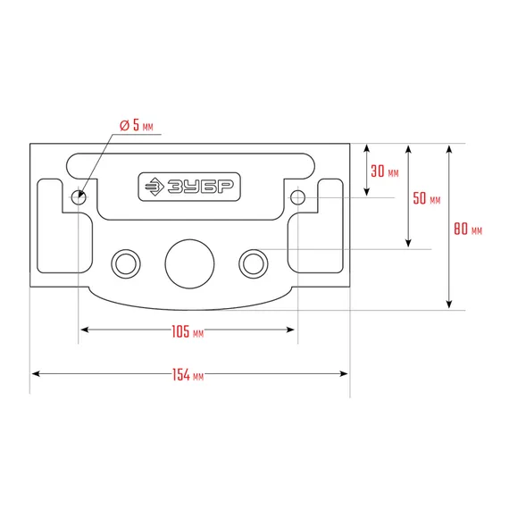 ЗУБР 150 мм, столярные тиски, Профессионал (32730)