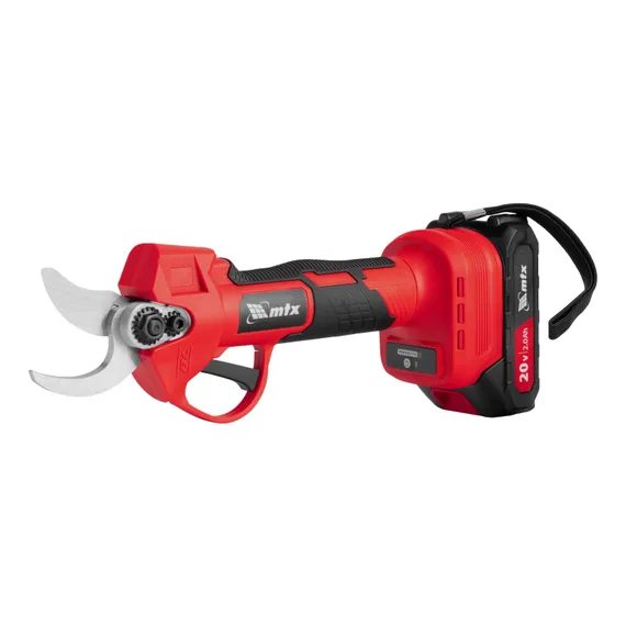 Секатор аккумуляторный, бесщет., BP-25, Li-Ion, 20 В MTX