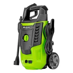 Мойка высокого давления АМ-1800, 1800 Вт, 140 бар, 350 л/ч, колесная Сибртех