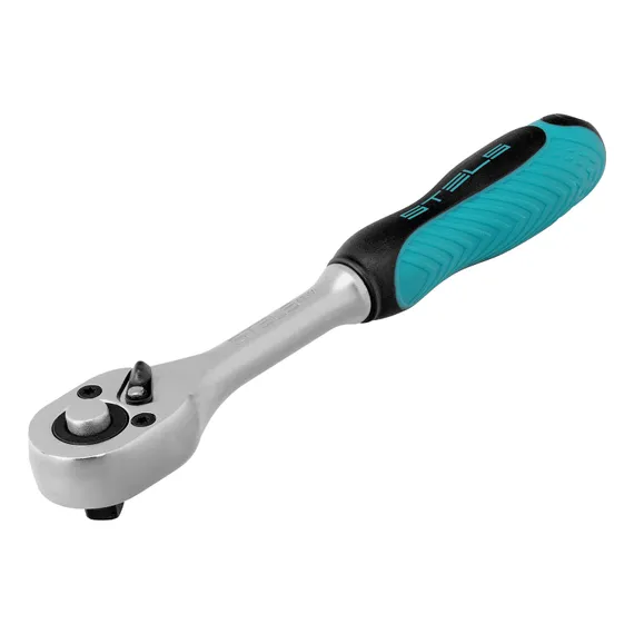 Набор торцевых головок с трещоткой, 1/4", 26 предметов Stels