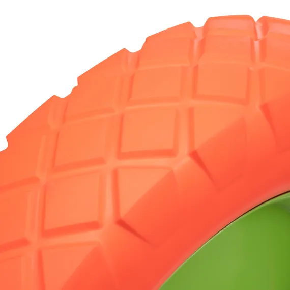 Колесо полиуретановое 4.80/4-8, длина оси 90 мм, подшипник 12 мм Сибртех