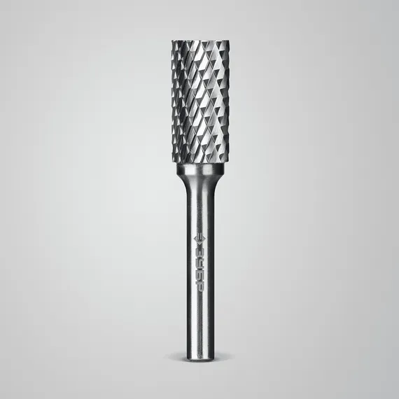 ЗУБР 12х25 мм, тип А (цилиндр с гладким торцом), хв-к 6 мм, твердосплавная борфреза, ПРОФЕССИОНАЛ (28800-12-25)